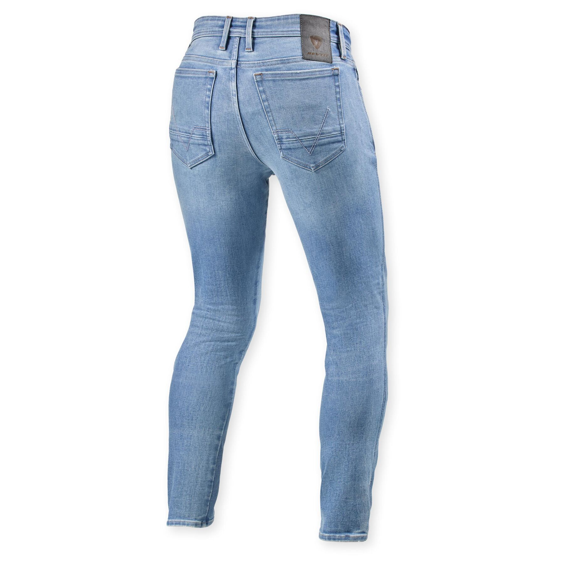 Rev'it! Jeans - Piston 3 SK, L32 - Light Blue Pants