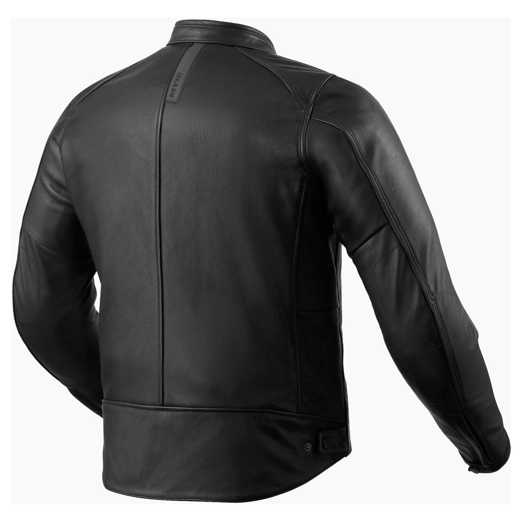 Rev'it! Leather Jacket - Rino - Black