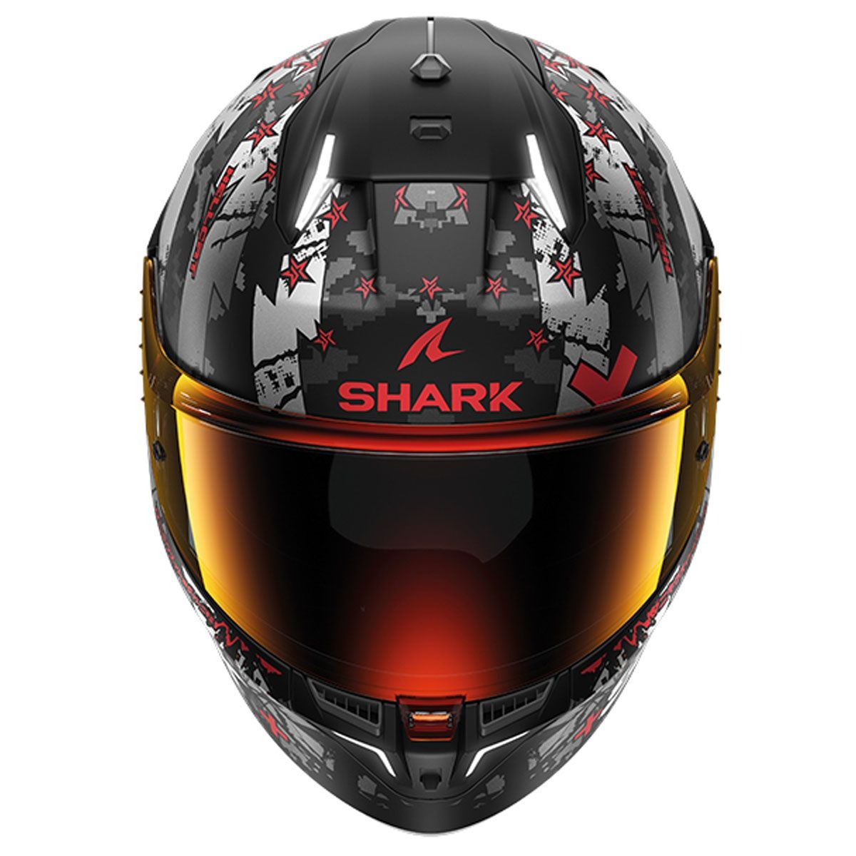 Shark Helmet - Skwal i3 - Hellcat Matt - Black White Gray (KUR)