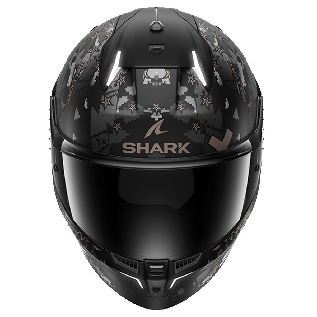 Shark Helmet - Skwal i3 - Hellcat Matt - Black Chrome Anthracite (KUA)