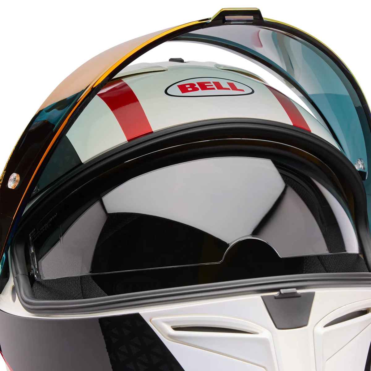 Bell Helmet - Lithium MIPS Plus Blip - White Black Red