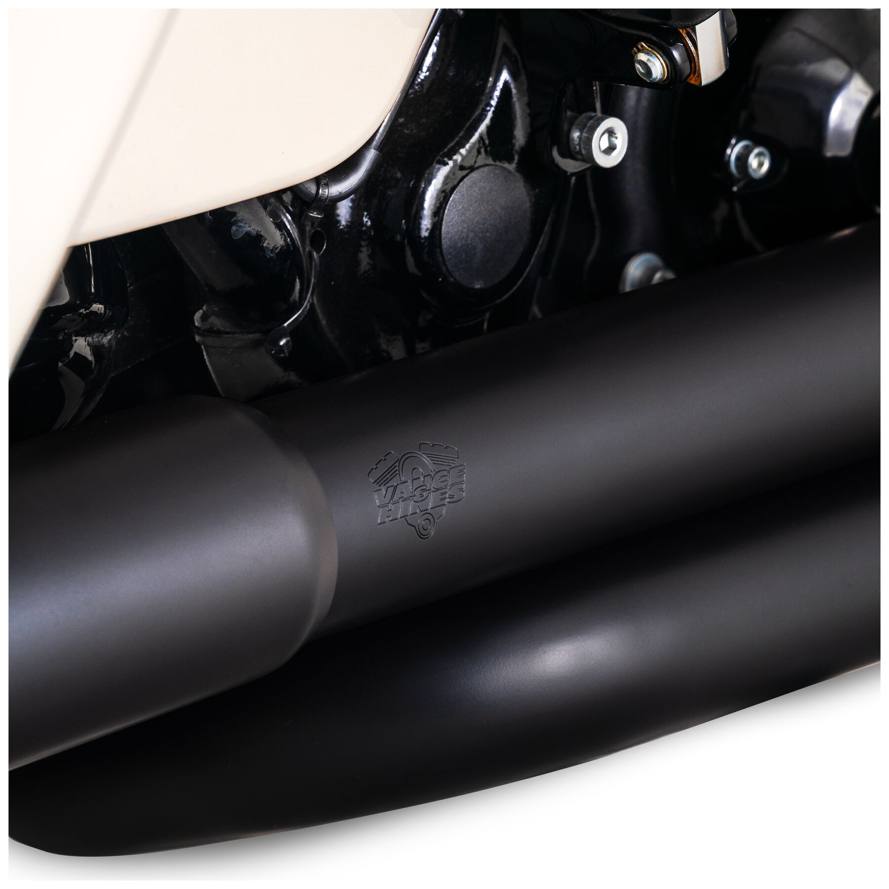 Vance & Hines Dresser Duals Headers For Harley Davidson Touring 2017-2024 - Black