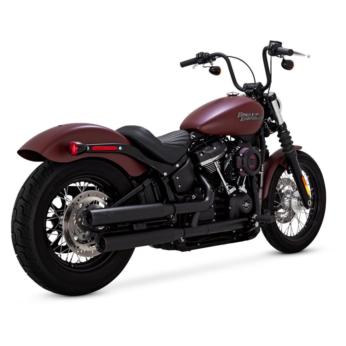 Vance & Hines Exhaust - PCX Slip-Ons - Eliminator 300 - HD Softail (2018-2024) - Black