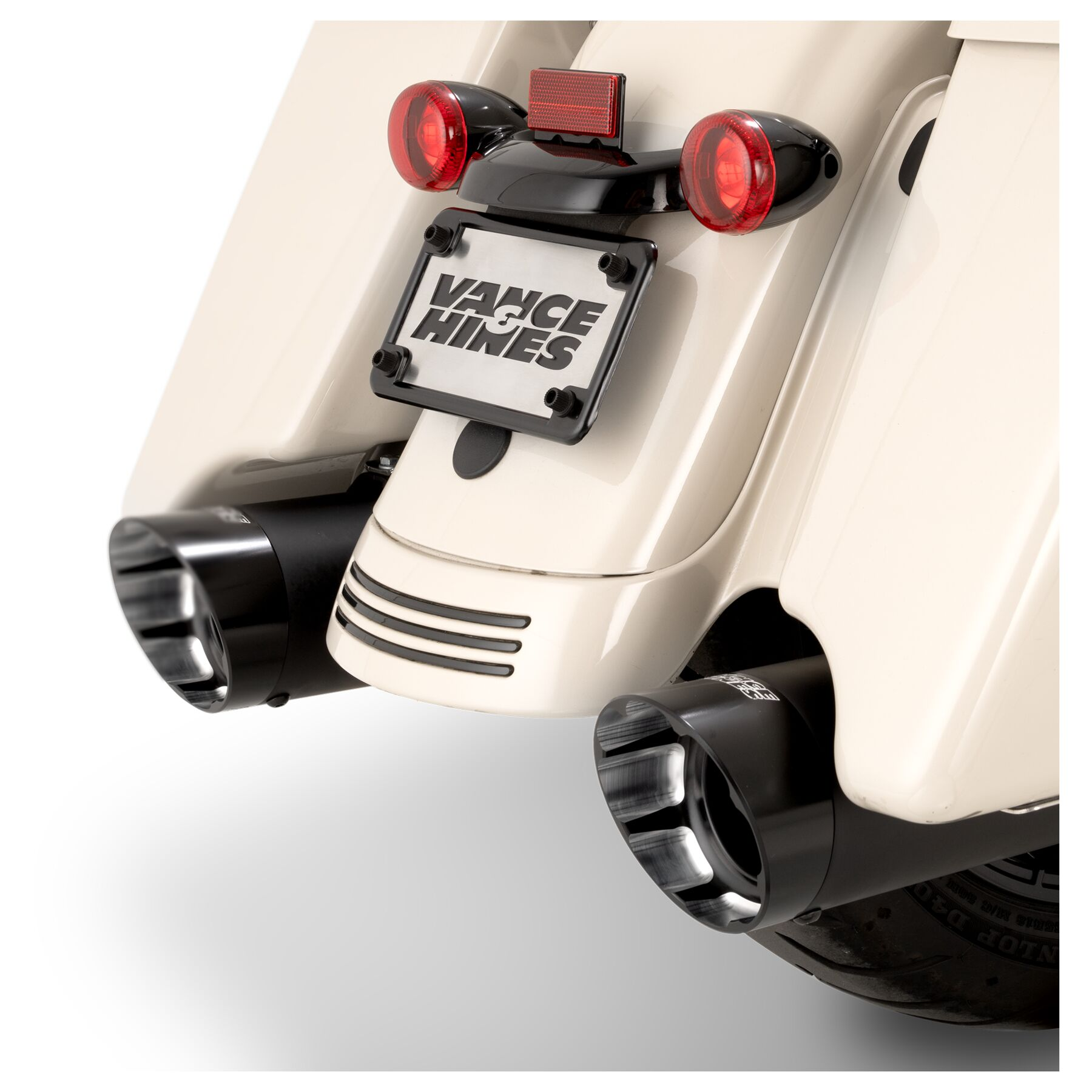 Vance & Hines Exhaust - Slip-Ons - Razorback 450 - HD Touring (2017-2025) - Black