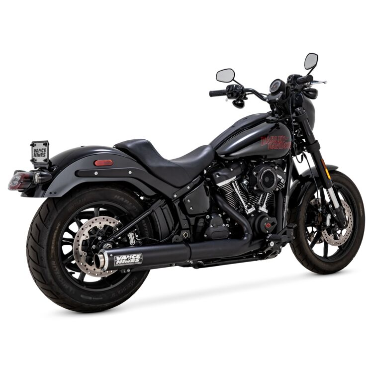 Vance & Hines Exhaust - Slip-On - SuperSport - HD Softail (2025-2026) - Wrinkle Black - Motofever