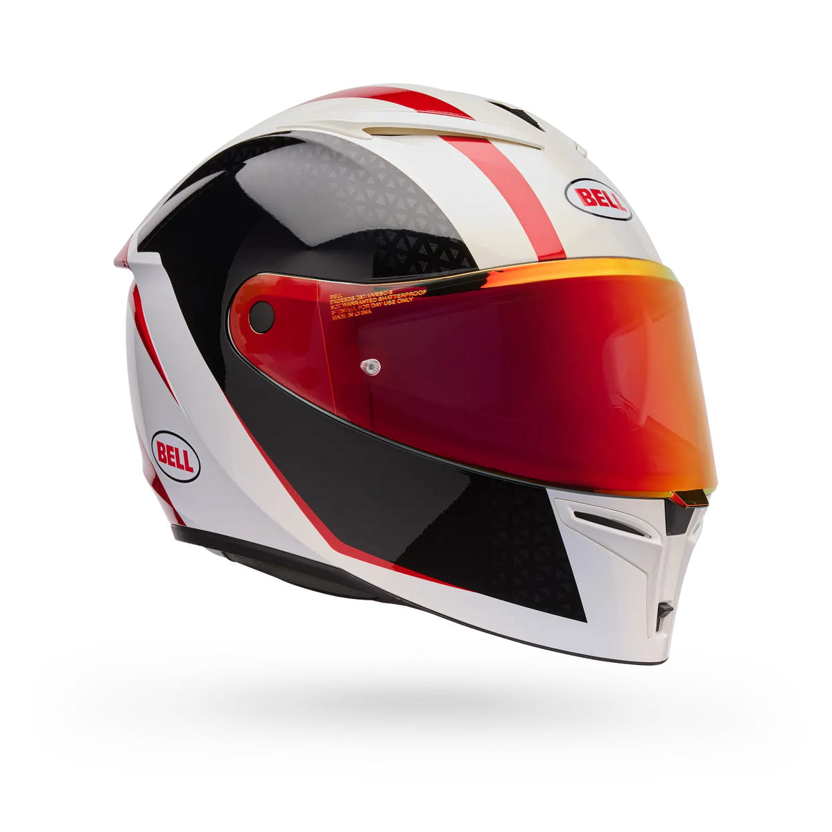 Bell Helmet - Lithium MIPS Plus Blip - White Black Red