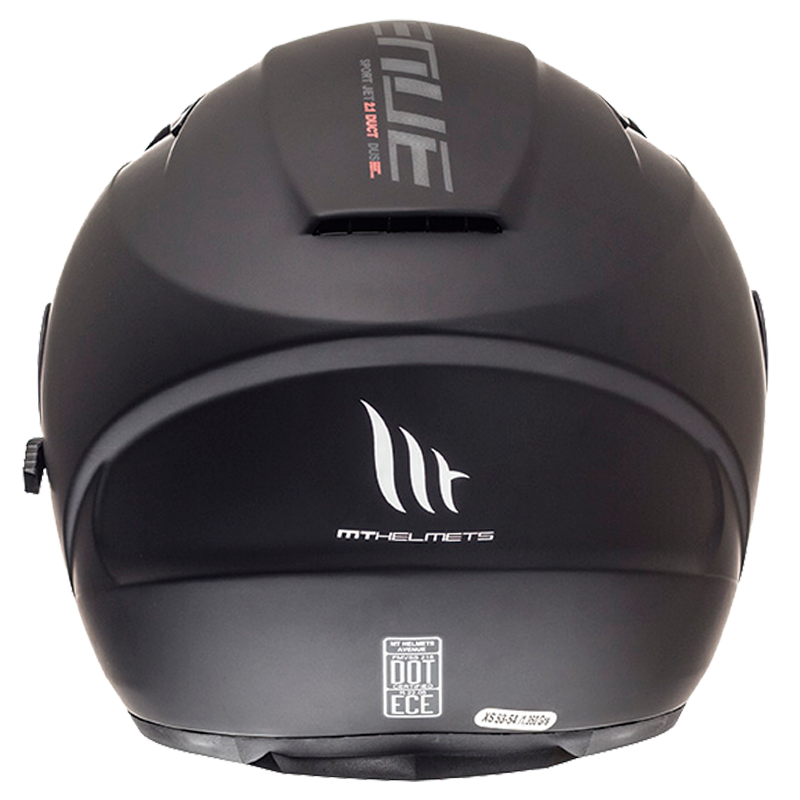 MT Avenue Matte Helmet - Black - Motofever