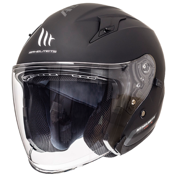MT Avenue Matte Helmet - Black - Motofever