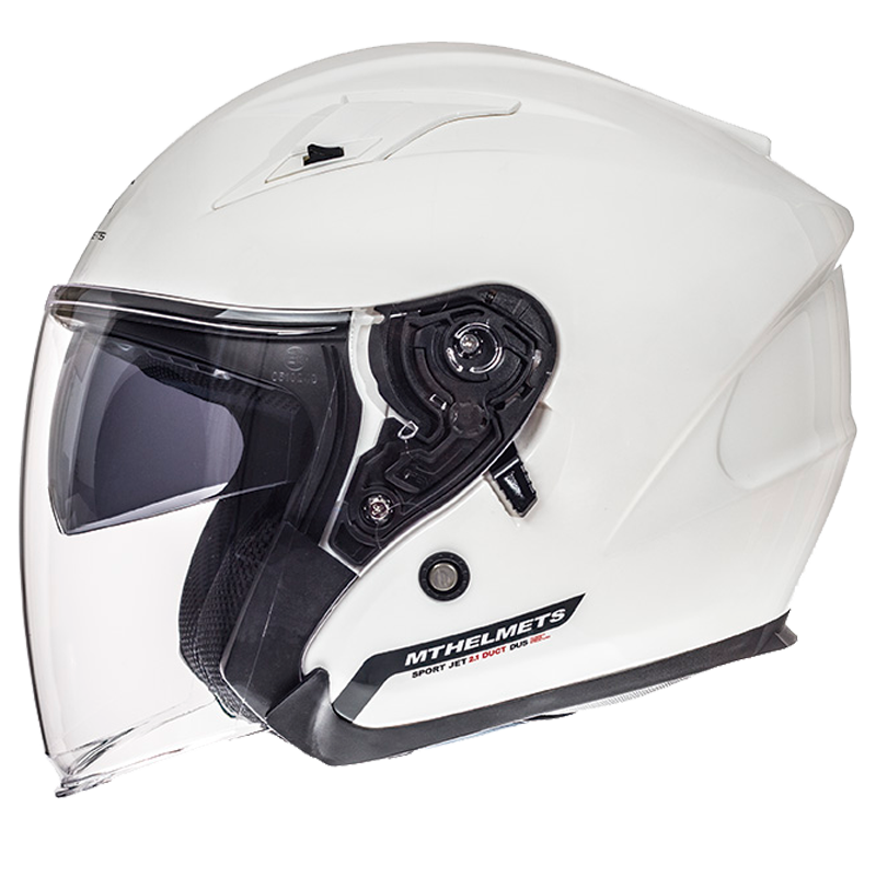 MT Avenue Gloss Helmet - Pearl White - Motofever