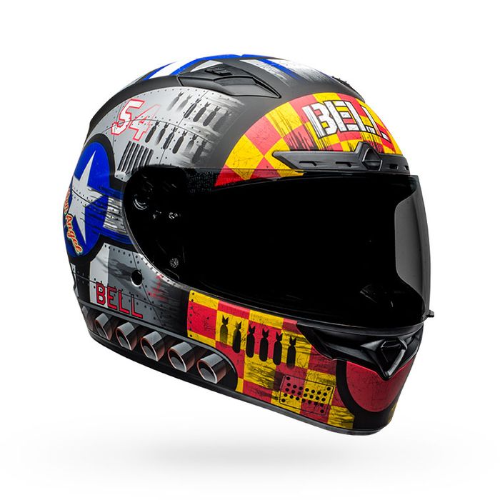Bell Qualifier DLX MIPS Devil May Care Matte Helmet - Grey - Motofever