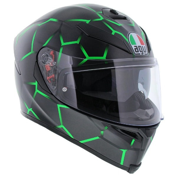 AGV K5 S Vulcanum Matte Helmet - Green