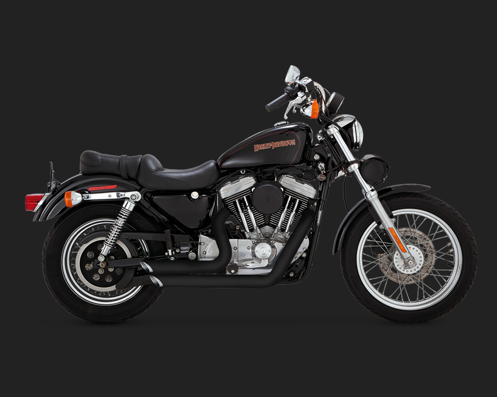 Vance & Hines Shortshots Staggered Exhaust For Harley Sportster 1999-2003 - Motofever