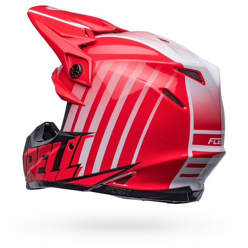 Bell Moto-9S Flex Sprint Helmet - Red Black - Motofever