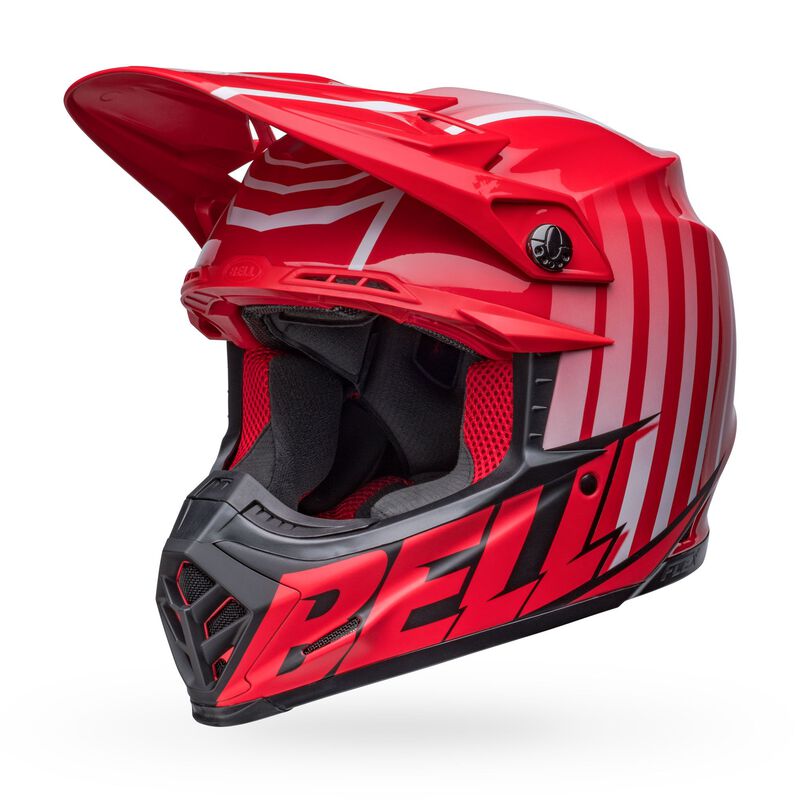 Bell Moto-9S Flex Sprint Helmet - Red Black - Motofever