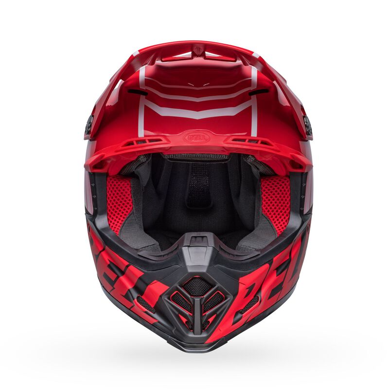 Bell Moto-9S Flex Sprint Helmet - Red Black - Motofever