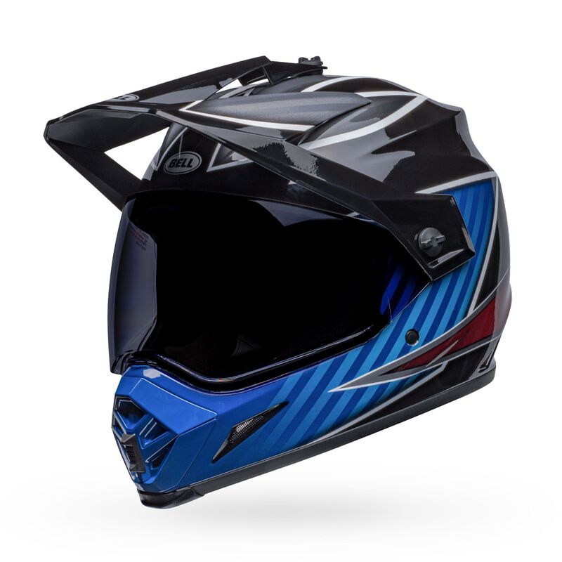 Bell MX-9 Adventure MIPS Dalton Helmet - Black Blue - Motofever
