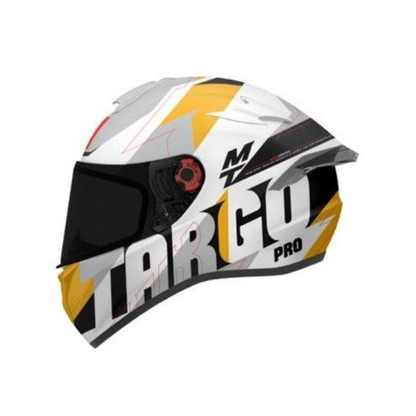 MT Targo Pro Biger A3 Helmet - Pearl Yellow - Motofever