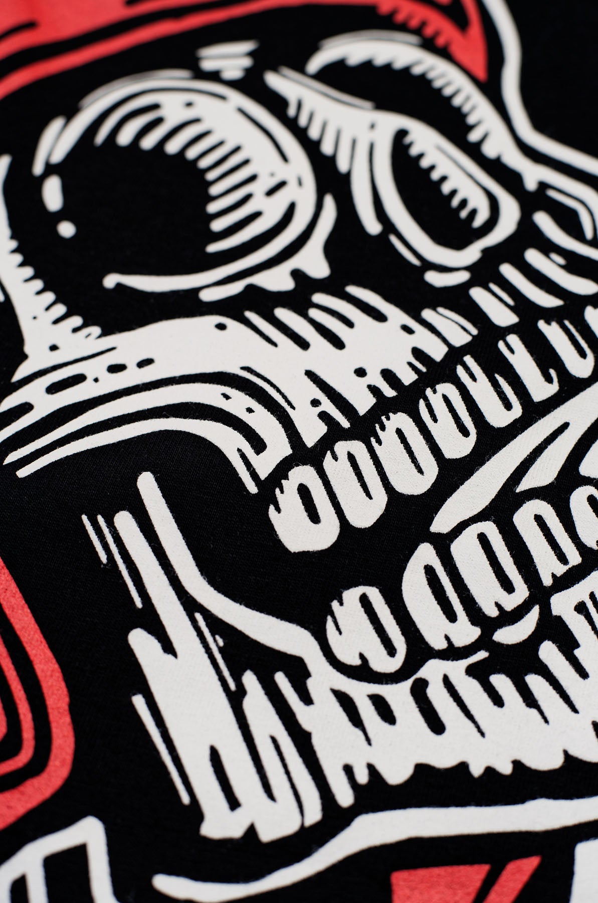 Pando Moto Mike Red Skull 1 T-Shirt - Motofever