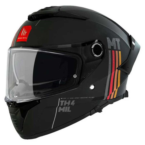 Buy MT Thunder 4 SV MIL A11 Matte Helmet - Black Online