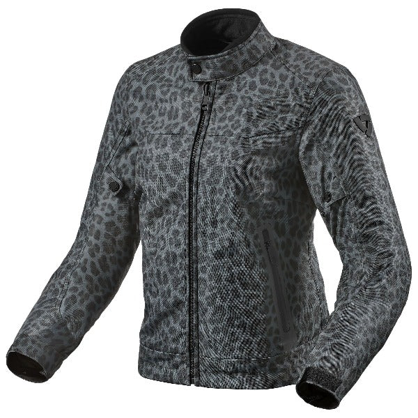 Rev'it! Shade H2O Women's Jacket -Leopard Dark Grey - Motofever