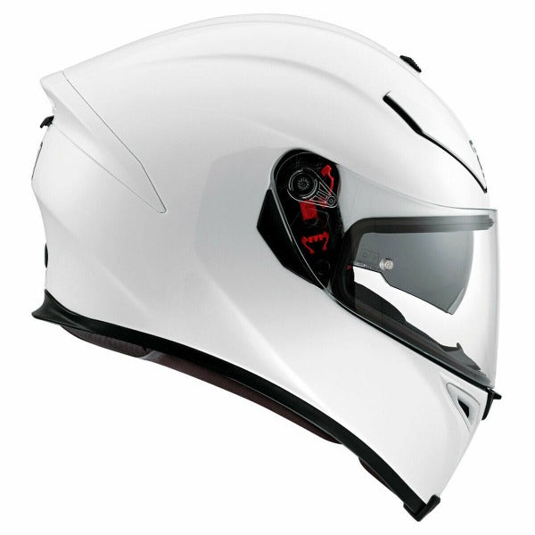 AGV K5 S Gloss Pearl White Helmet - Motofever
