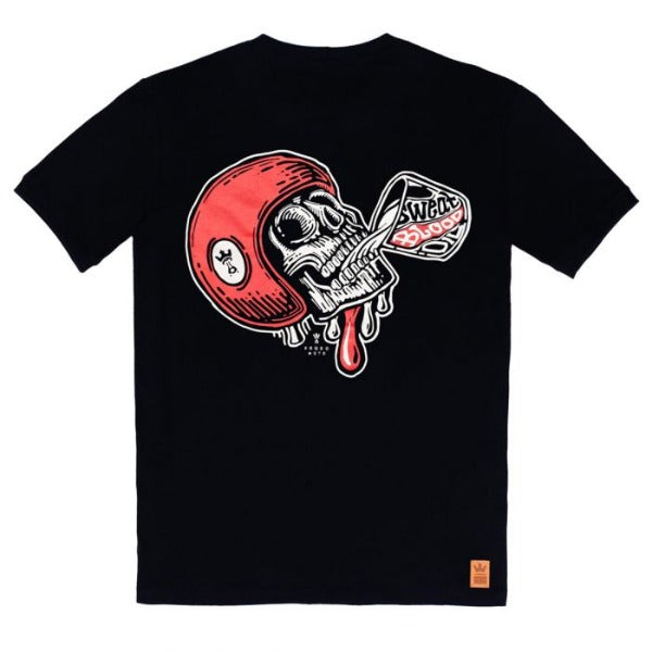 Pando Moto Mike Red Skull 1 T-Shirt