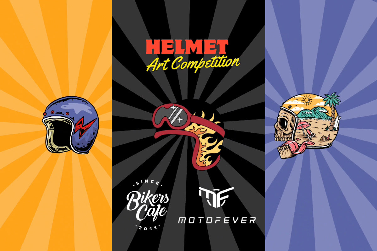 Biker Build Off and Helmet Airbrush Competition - Bikers Cafe X Motofever