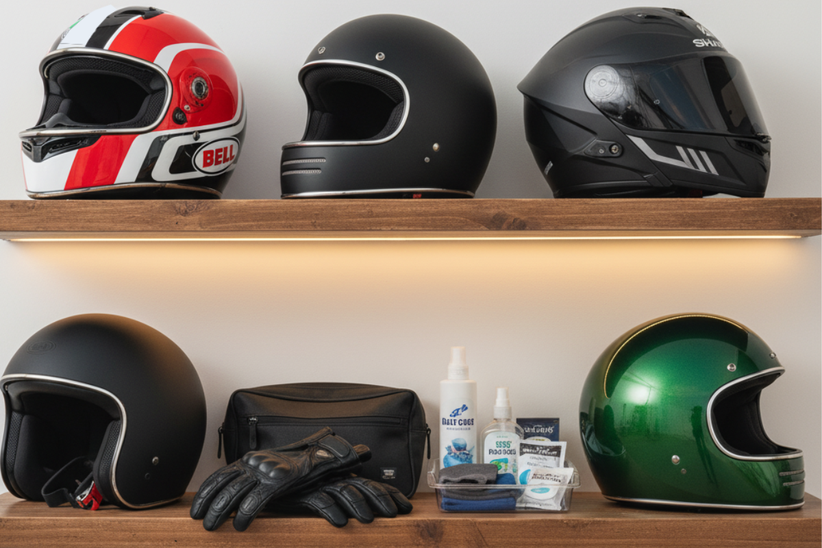 How to MaintainYour Motorcycle Helmet for Longer Life & Better Safety (Expert Tips for UAE Riders)