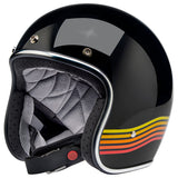 Biltwell Bonanza Helmet - Gloss Black Spectrum