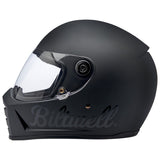 Biltwell Lane Splitter Helmet - Factory Black