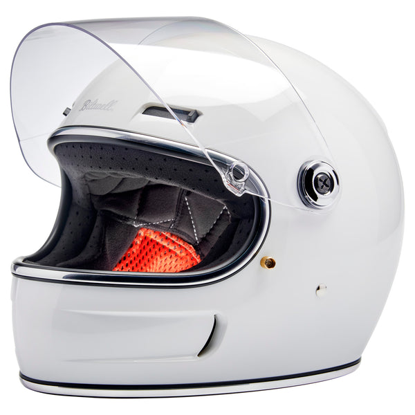 Biltwell Gringo SV Helmet - Gloss White