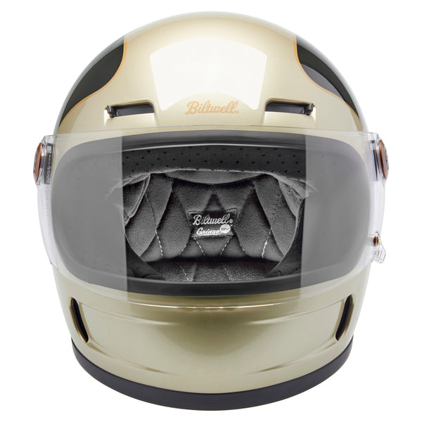 Biltwell Helmet - Gringo SV - Tracker - Metallic Champagne Charcoal