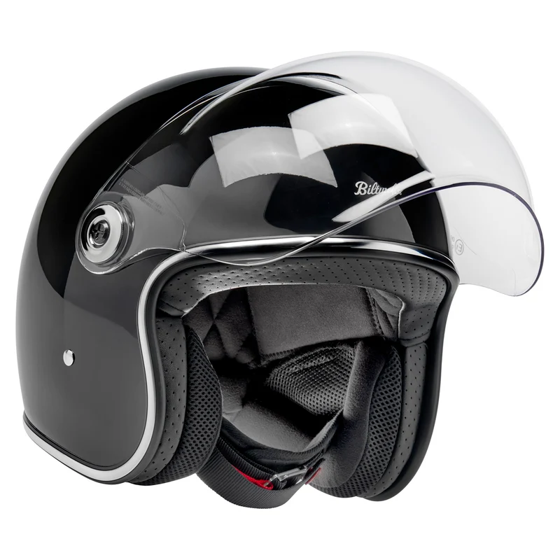 Biltwell Helmet - Tahoe - Gloss Black - Motofever