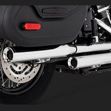 Vance & Hines PCX Eliminator 300 Slip-On Mufflers For Harley Heritage / Deluxe 2018-2023