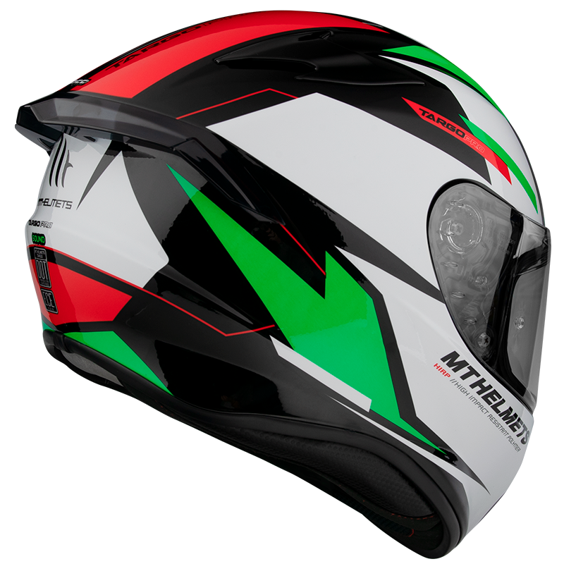 MT Targo Pro Sound Gloss Helmet - Pearl Green