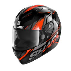 Shark Ridill Phaz Gloss Helmet - Black Orange