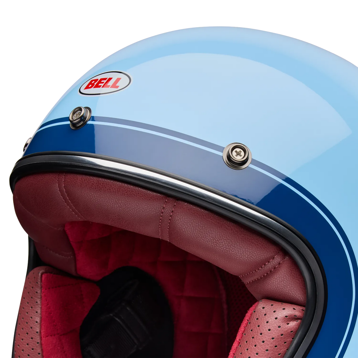 Bell Helmet - Custom 500 - Crate - Ice Blue