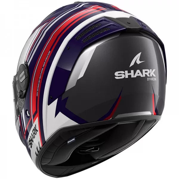Shark Spartan RS Byrhon Helmet - Blue Red Grey