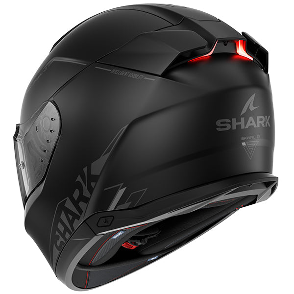 Shark Skwal i3 Blank SP Matte Helmet (KAK) - Black Anthracite Black