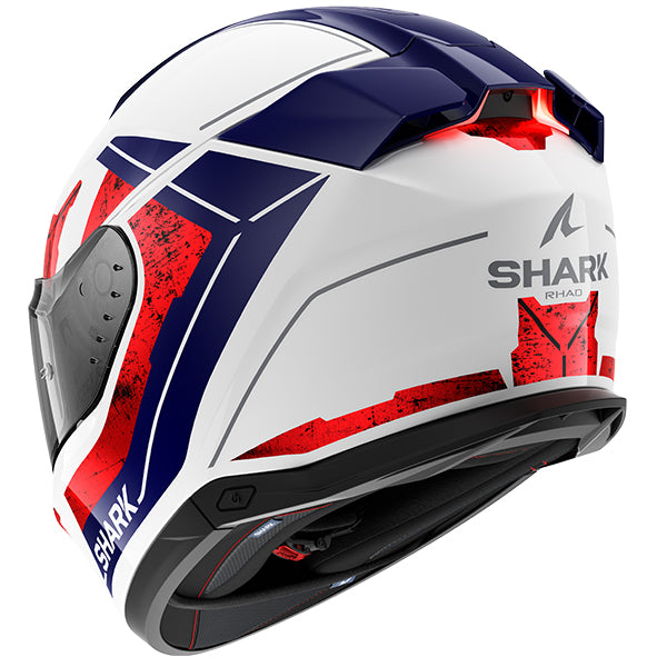 Shark Skwal i3 RHAD Helmet (WUR) - White Blue Red