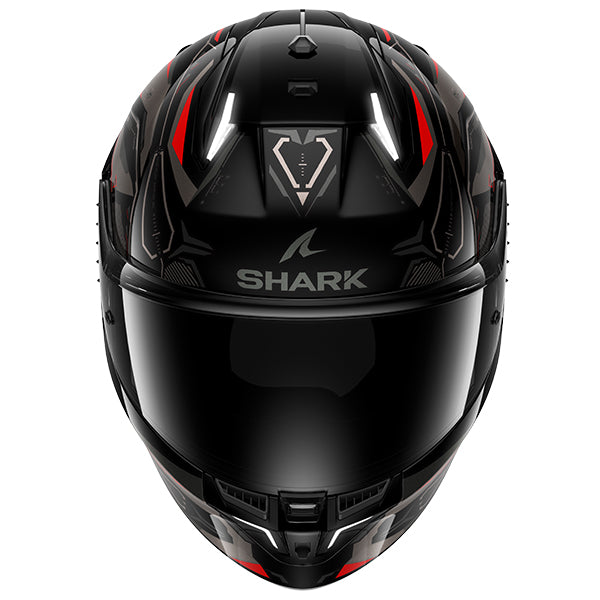Shark Skwal i3 LINIK Helmet - Black Anthracite Red