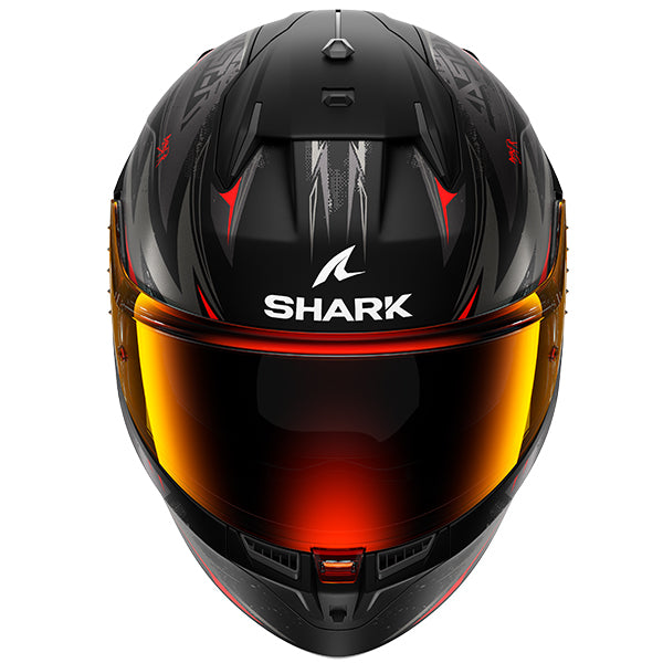 Shark D-Skwal 3 Blast-R Helmet - Black Anthracite Red