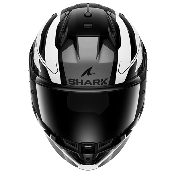 Shark D-Skwal 3 Sizler Helmet - Black White Anthracite
