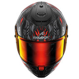 Shark Spartan RS Shaytan Helmet - Black Red Anthracite