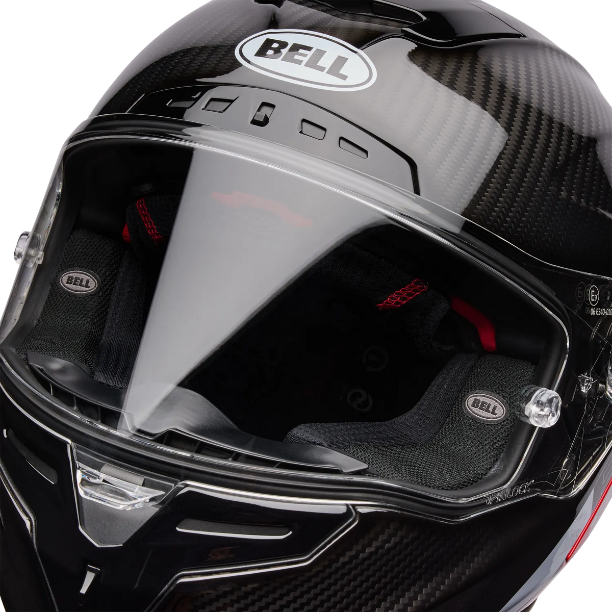 Bell Helmet - Race Star DLX Flex -Strike Gloss - Red