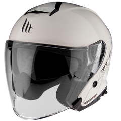 MT Thunder 3 SV Jet A0 Gloss Helmet - Pearl White