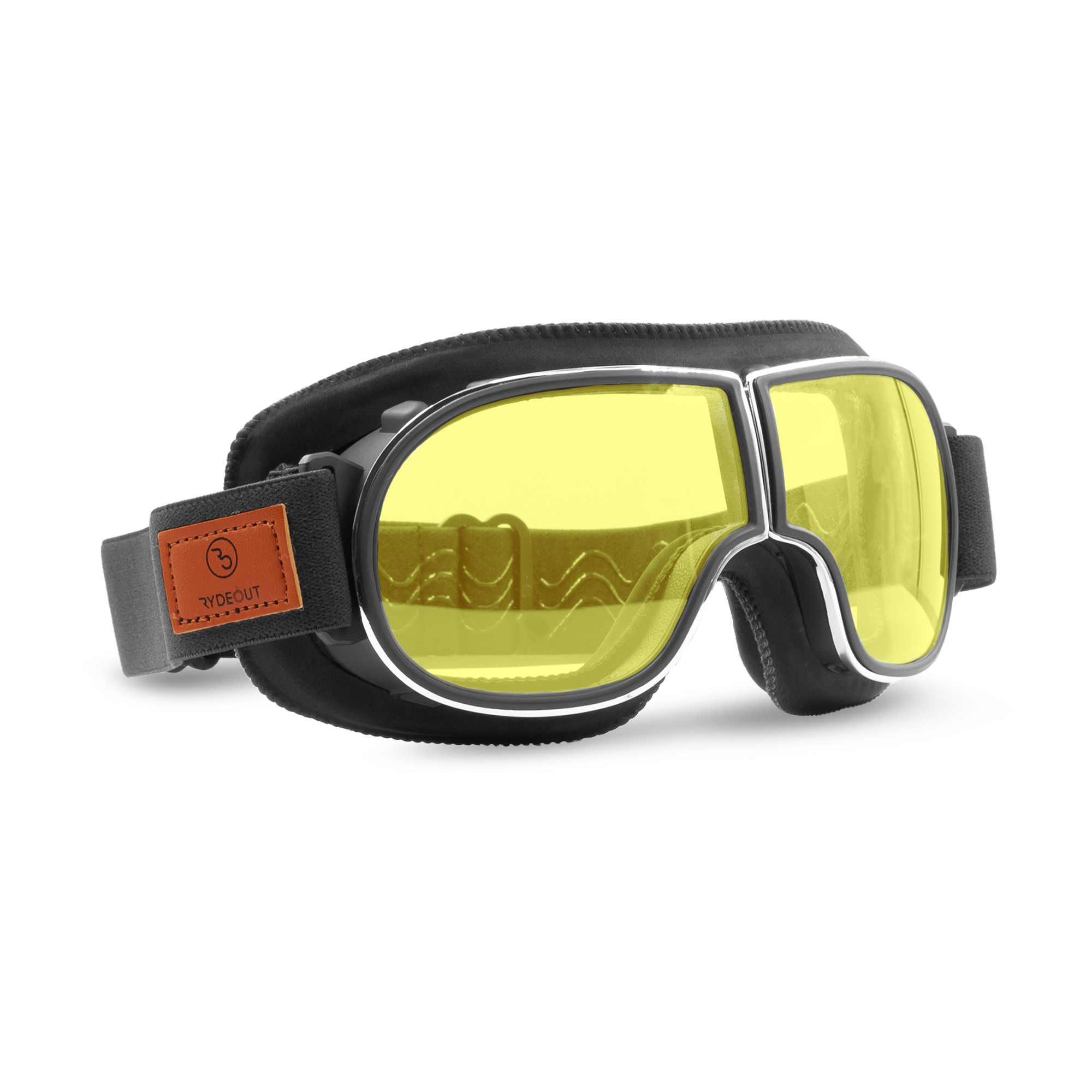 Rydeout Goggles - Retro 305 - Yellow Lens