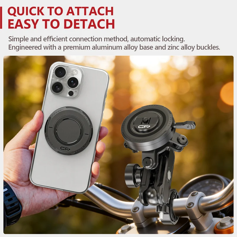 GRxplore - KC02S Magnetic Adapter for Mobile Phone