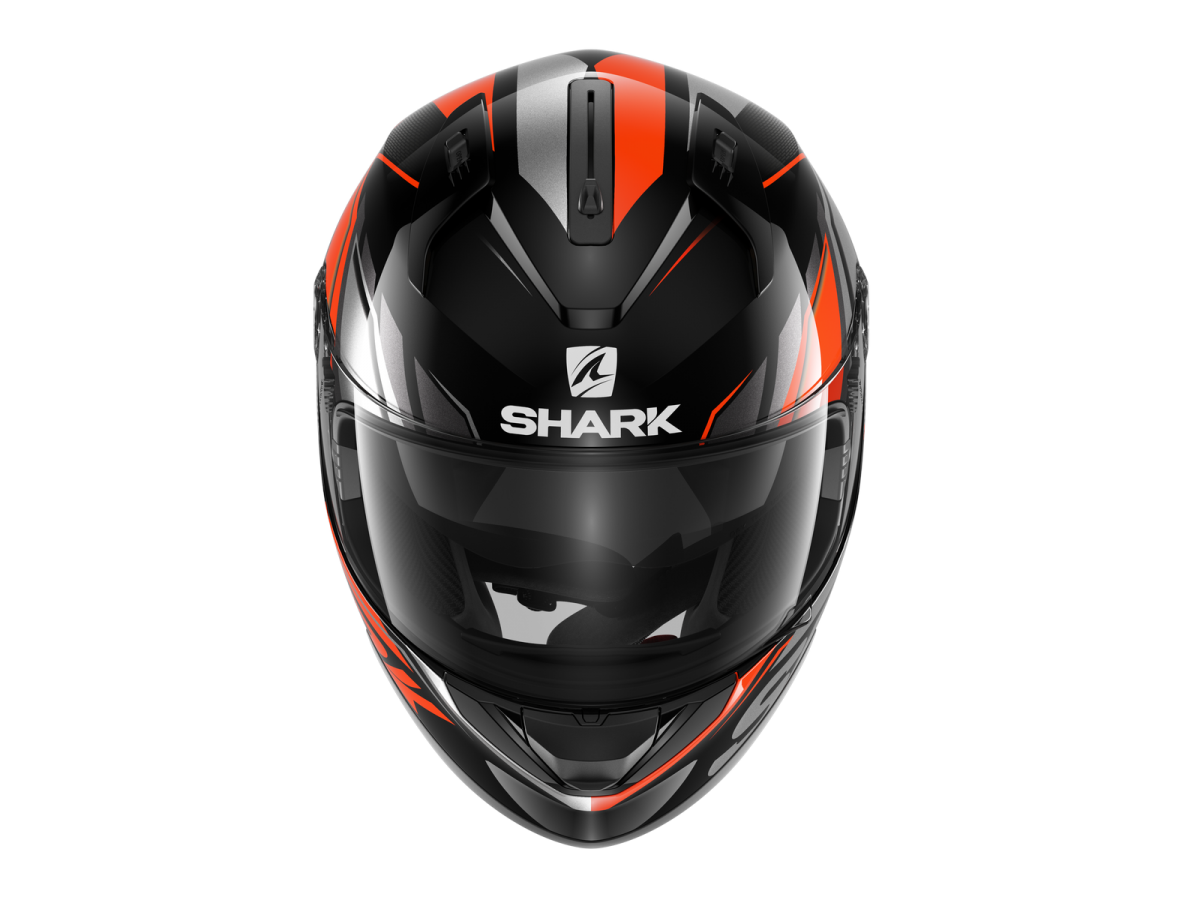 Shark Ridill Phaz Gloss Helmet - Black Orange