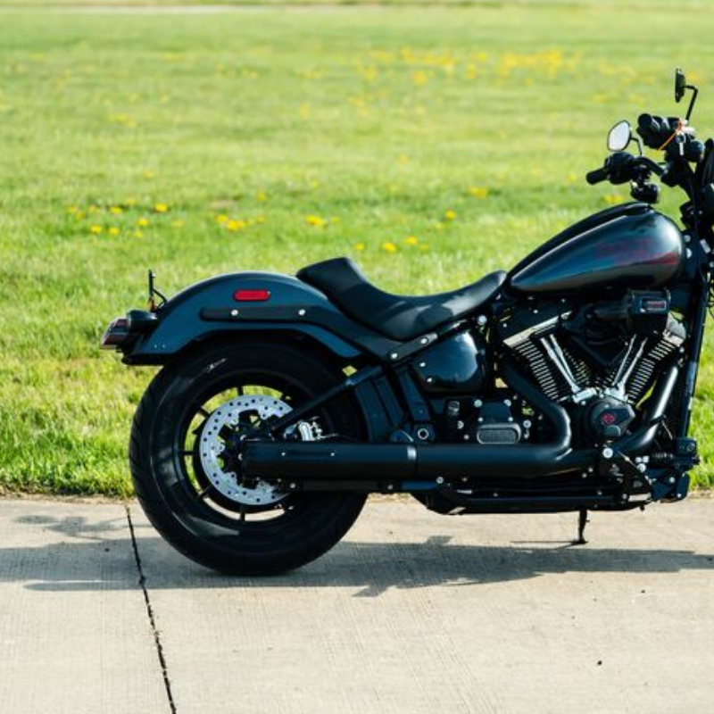 Rinehart Exhaust - Slip-On - HP 40 - 2-Into-1 - HD Softail (2025-2026) - Black - Motofever